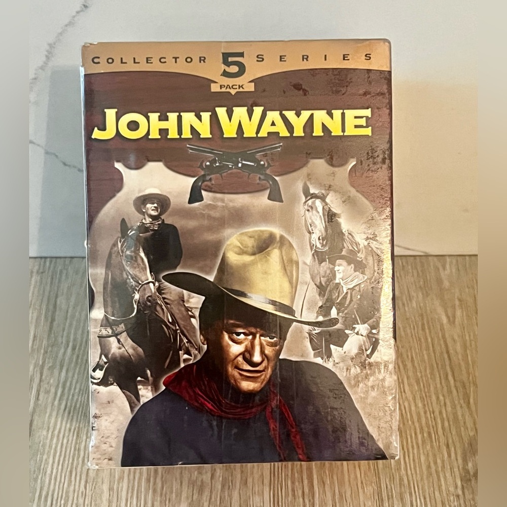 John Wayne Collector Series 5-Pack VHS Set